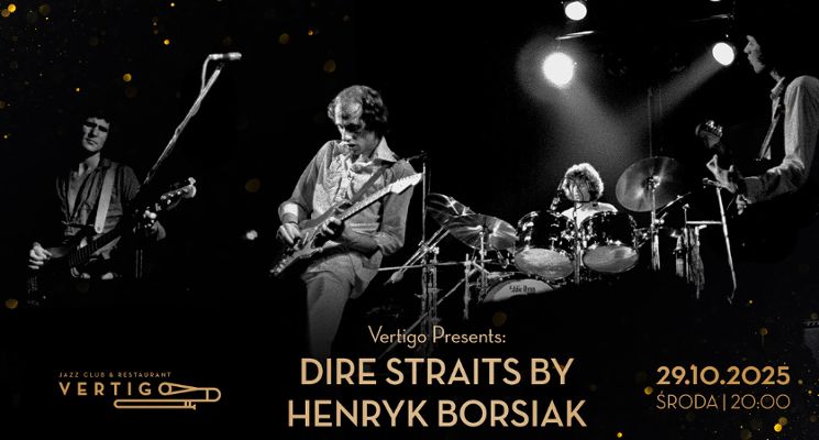 Plakat Dire Straits by Henryk Borsiak