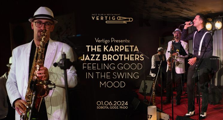 Plakat The Karpeta Jazz Brothers - Feeling Good In The Swing Mood