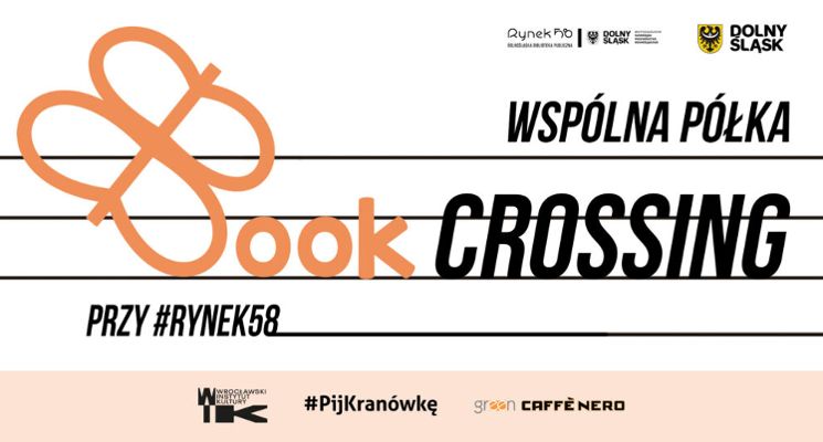 Plakat WSPÓLNA PÓŁKA | Bookcrossing przy #Rynek58
