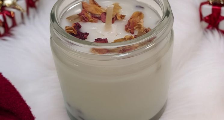 Plakat Warsztaty tworzenia naturalnych świec sojowych