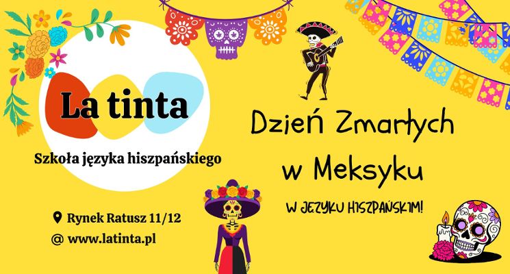 Plakat Dzień Zmarłych w Meksyku