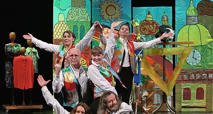 Plakat PORANEK TEATRALNY DLA DZIECI "Krawiec Pan Niteczka"