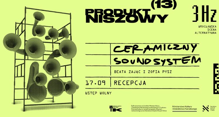 Plakat 3Hz | Produkt niszowy: Ceramiczny Sound System