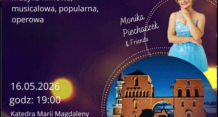 Plakat Koncert muzyki wokalnej w gotyckiej Katedrze