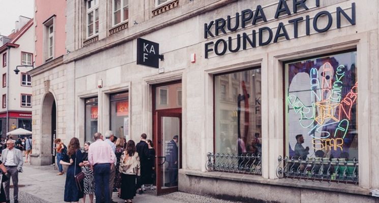 Plakat Noc Muzeów 2026 w Krupa Art Foundation