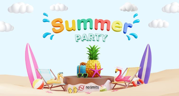 Plakat Summer Party w No Limits