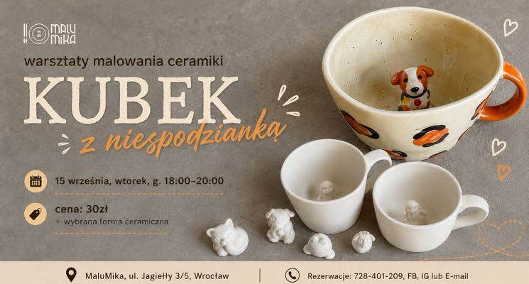 Plakat KUBEK Z NIESPODZIANKĄ