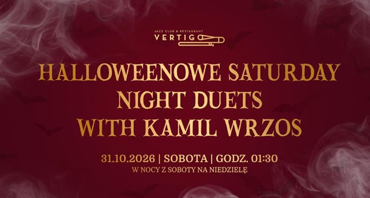 Plakat Halloweenowe Saturday Night Duets [koncert]