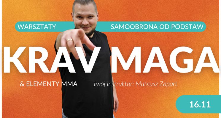 Plakat SAMOOBRONA OD PODSTAW | warsztaty
