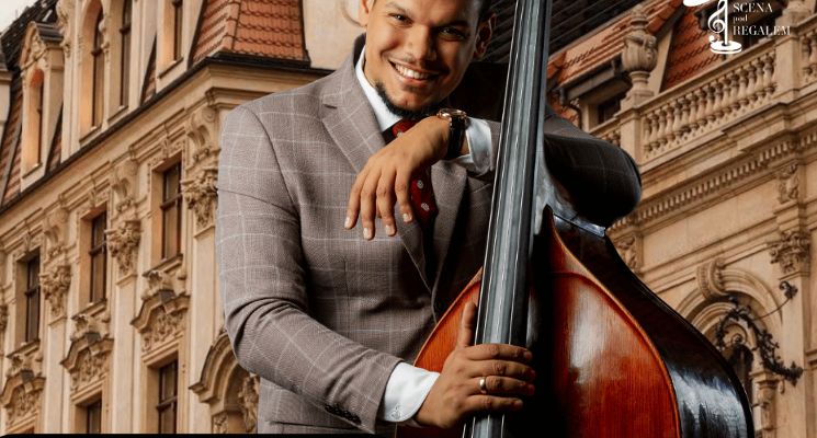 Plakat CUBAN LATIN NIGHT na dachu Wrocławia | Roland Abreu Quintet & Scena pod Regałem