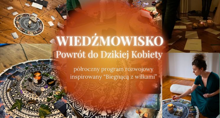 Plakat Wiedźmowisko - Powrót do Dzikiej Kobiety [cykl rozwojowy dla kobiet]