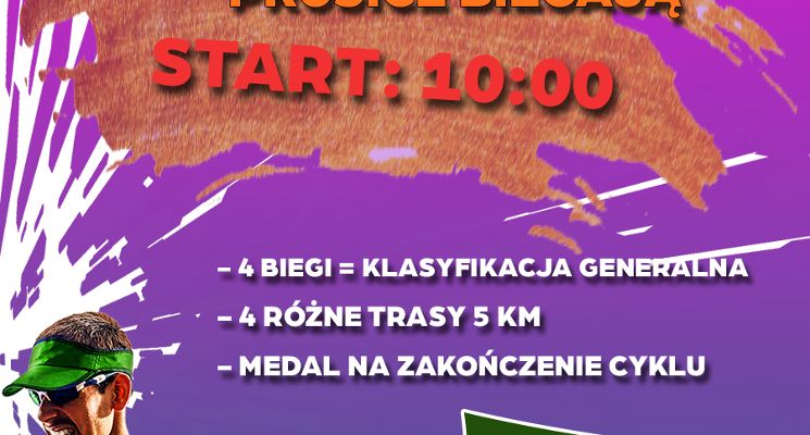 Plakat 13. edycja Prusice biegają
