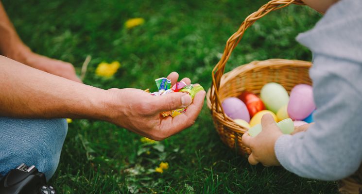 Plakat Wielkanocne zbieranie jajek w Winnicy Adoria