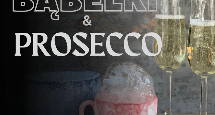Plakat Bąbelki & prosecco - warsztaty z winem