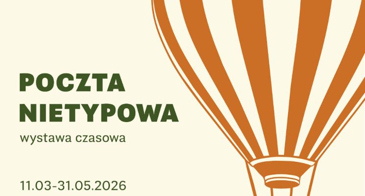 Plakat Wystawa "Poczta nietypowa"