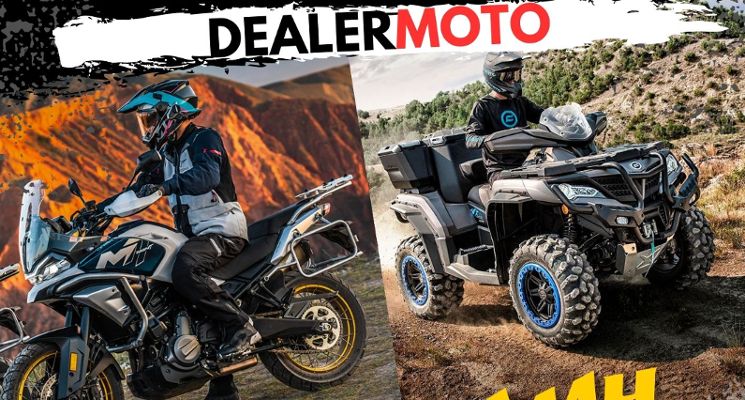 Plakat Otwarcie salonu motocykli, quadów i ATV