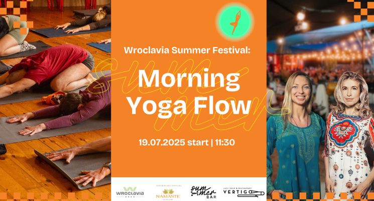 Plakat Morning Flow Yoga [Wroclavia Summer Festival]