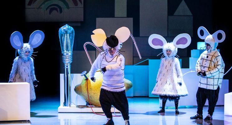 Plakat Lot przez tęczę