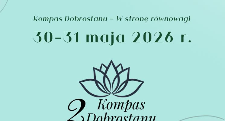Plakat Psychologiczna konferencja naukowa - Kompas Dobrostanu 2