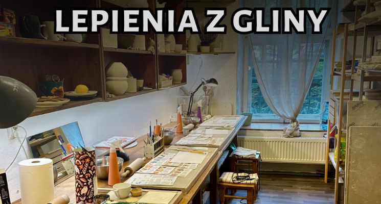 Plakat KURS LEPIENIA Z GLINY - warsztaty dla początkujących