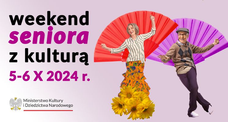 Plakat Weekend Seniora z Kulturą