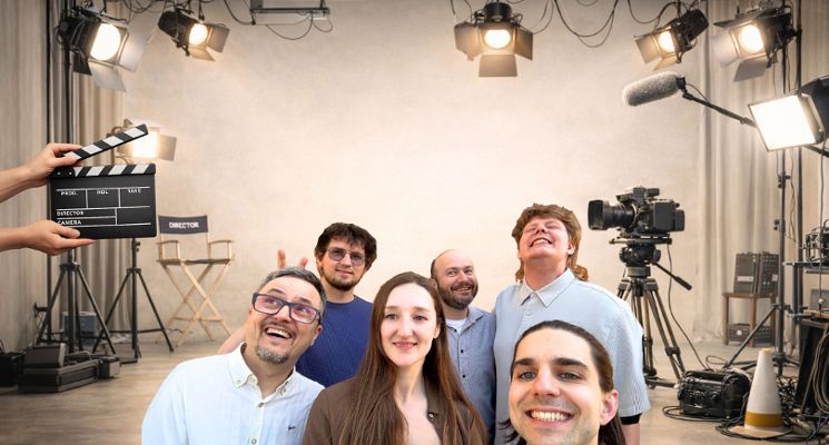 Plakat ZaKulisami - komedia (impro) inspirowana Waszymi ulubionymi cytatami z filmów