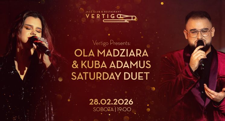 Plakat Ola Madziara & Kuba Adamus Saturday Duet