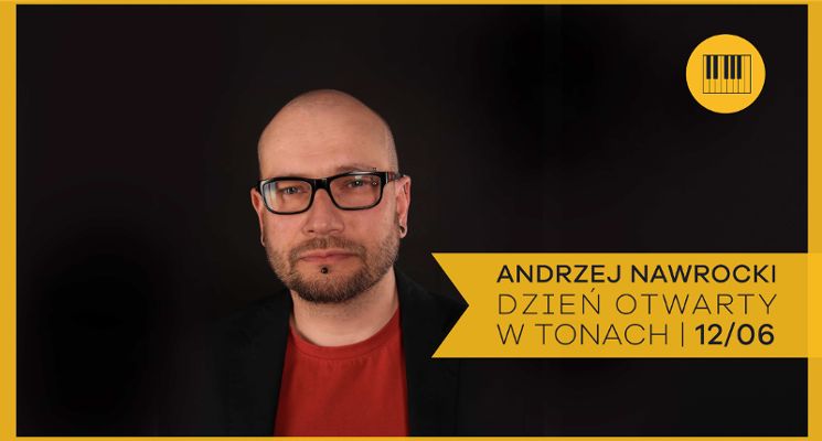 Plakat Andrzej Nawrocki – dzień otwarty klasy pianina