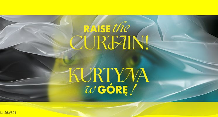 Plakat Kurtyna w górę!