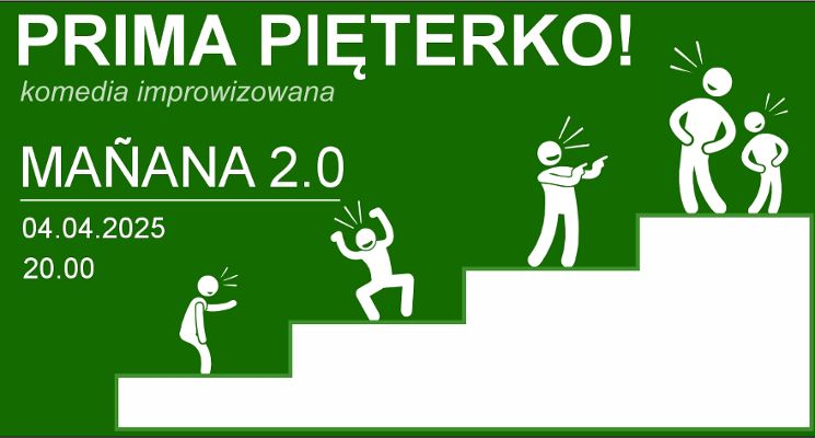 Plakat Prima PIĘTERKO! Komedia improwizowana