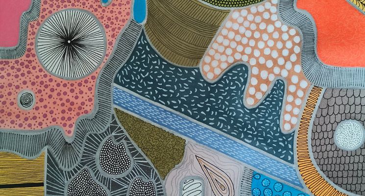 Plakat Warsztaty rysunku intuicyjnego z elementami Zentangle