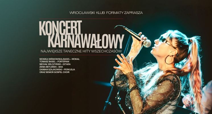 Plakat Koncert Karnawałowy: Największe taneczne hity wszechczasów