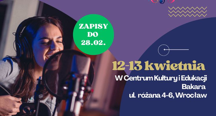 Plakat I Ogólnopolski Konkurs Piosenki ApriloFonia
