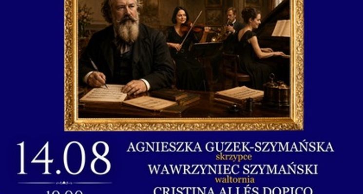 Plakat Perły kameralistyki - SALON u BRAHMSA