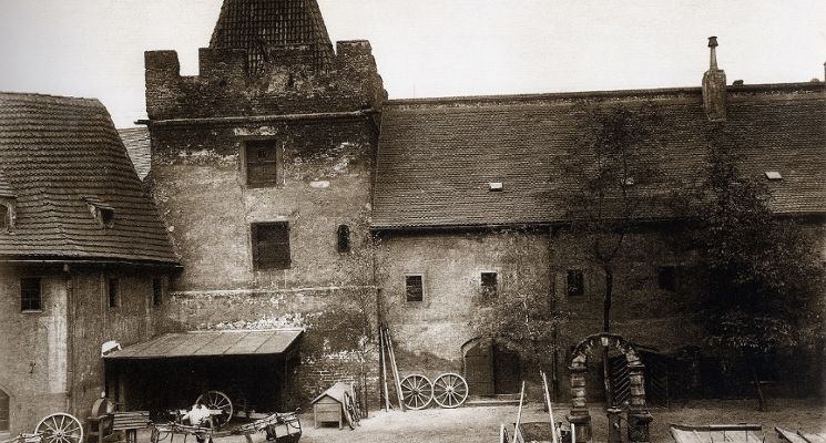 Plakat Poznaj Wrocław - Arsenał Miejski, Muzeum Archeologiczne - zwiedzanie z przewodnikiem