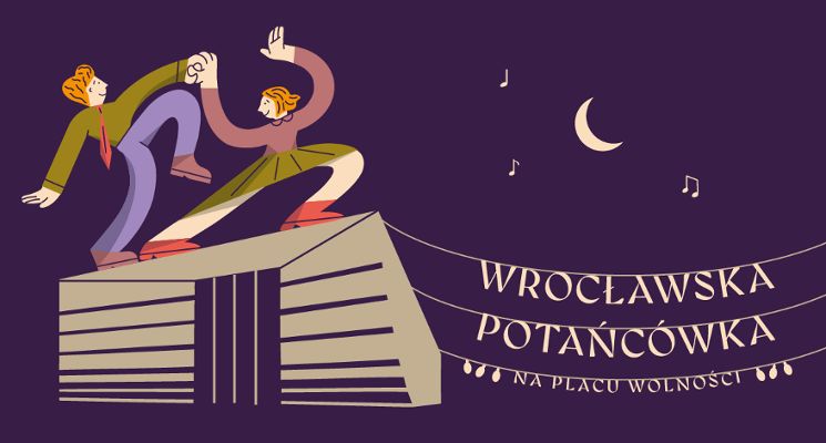 Plakat Wrocławska Potańcówka 2026 na pl. Wolności