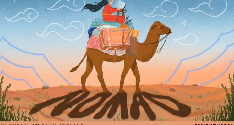 Plakat CreativeMornings: NOMAD x Oliwia Ociepka