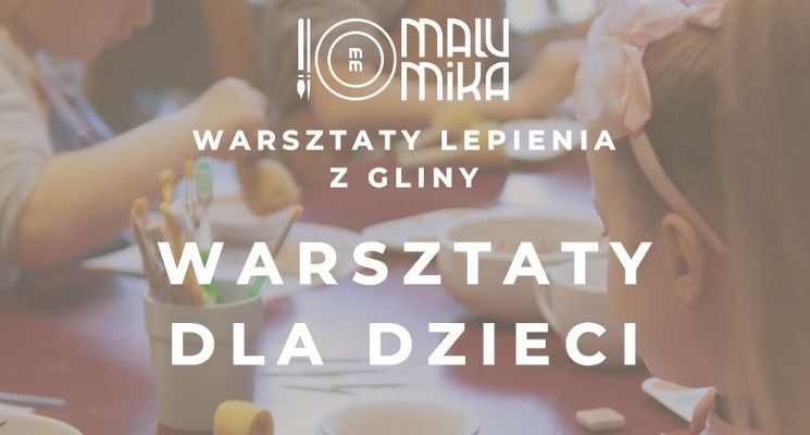 Plakat GLINA DLA DZIECI