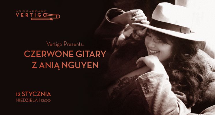 Plakat Czerwone Gitary z Anią Nguyen