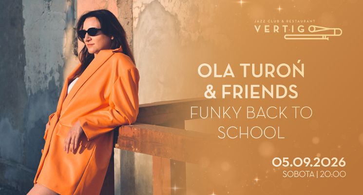 Plakat Ola Turoń & Friends - Funky Back To School
