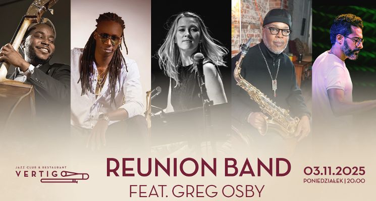 Plakat Reunion Band feat. Greg Osby