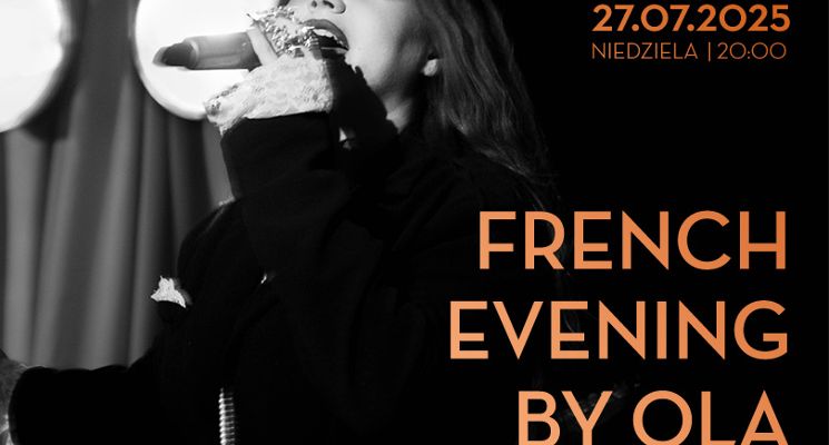 Plakat French Evening by Ola Madziara Vol.2