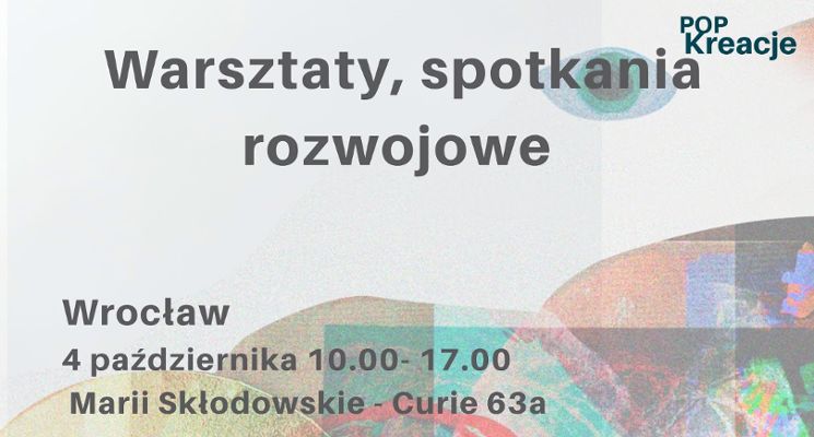 Plakat 20. Festiwal Psychologii Procesu POP Kreacje