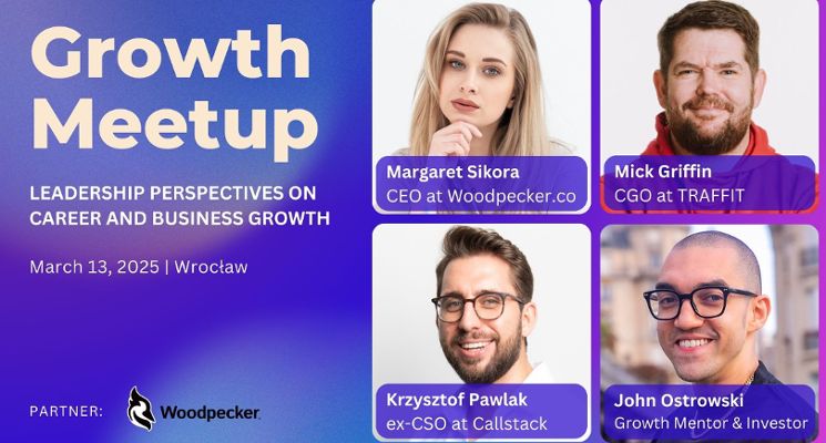 Plakat Growth Meetup: Leadership Perspectives on Career and Business Growth