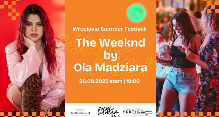 Plakat The Weeknd by Ola Madziara [Wroclavia Summer Festival]
