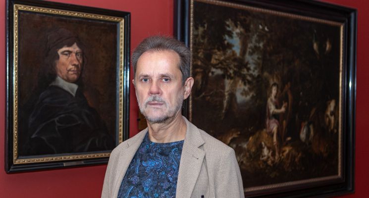 Plakat Noc Muzeów 2026 | Muzeum Narodowe | „Willmann i jego obrazy w kolekcji MNWr” – spacer tematyczny