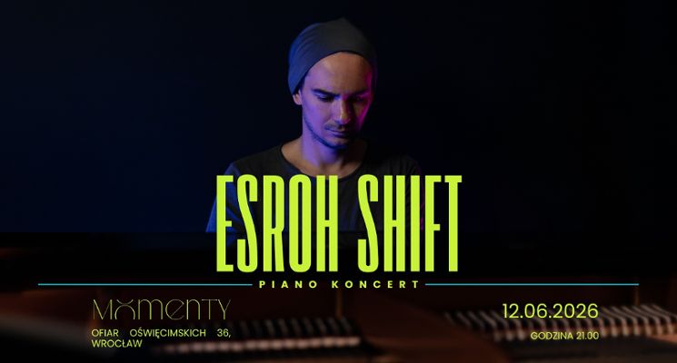 Plakat Piano Ambient Experience | Esroh Shift | Momenty