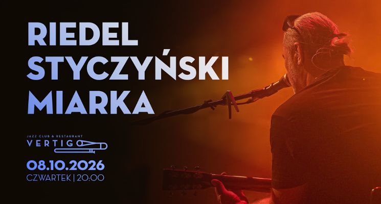 Plakat Riedel, Styczyński, Miarka - koncert