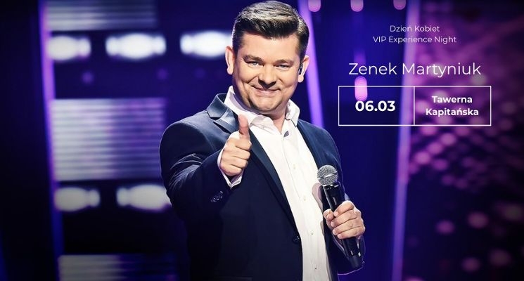 Plakat Koncert Zenka Martyniuka | Tawerna Kapitańska