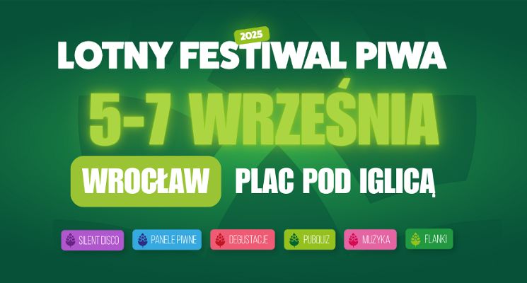 Plakat 11. Wrocławski Lotny Festiwal Piwa